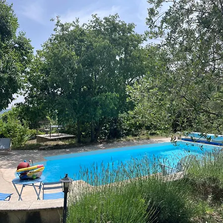 Grande Maison Avec Piscine De 12 Pers En Ardeche * Salazac
